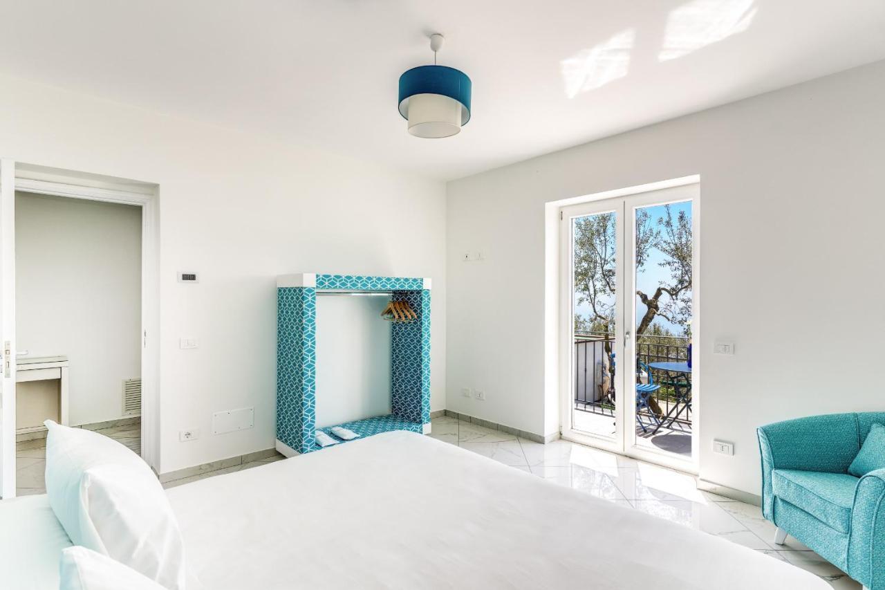 Villa Rusinella Minimalist Retreat With Sea Views Massa Lubrense Exterior photo