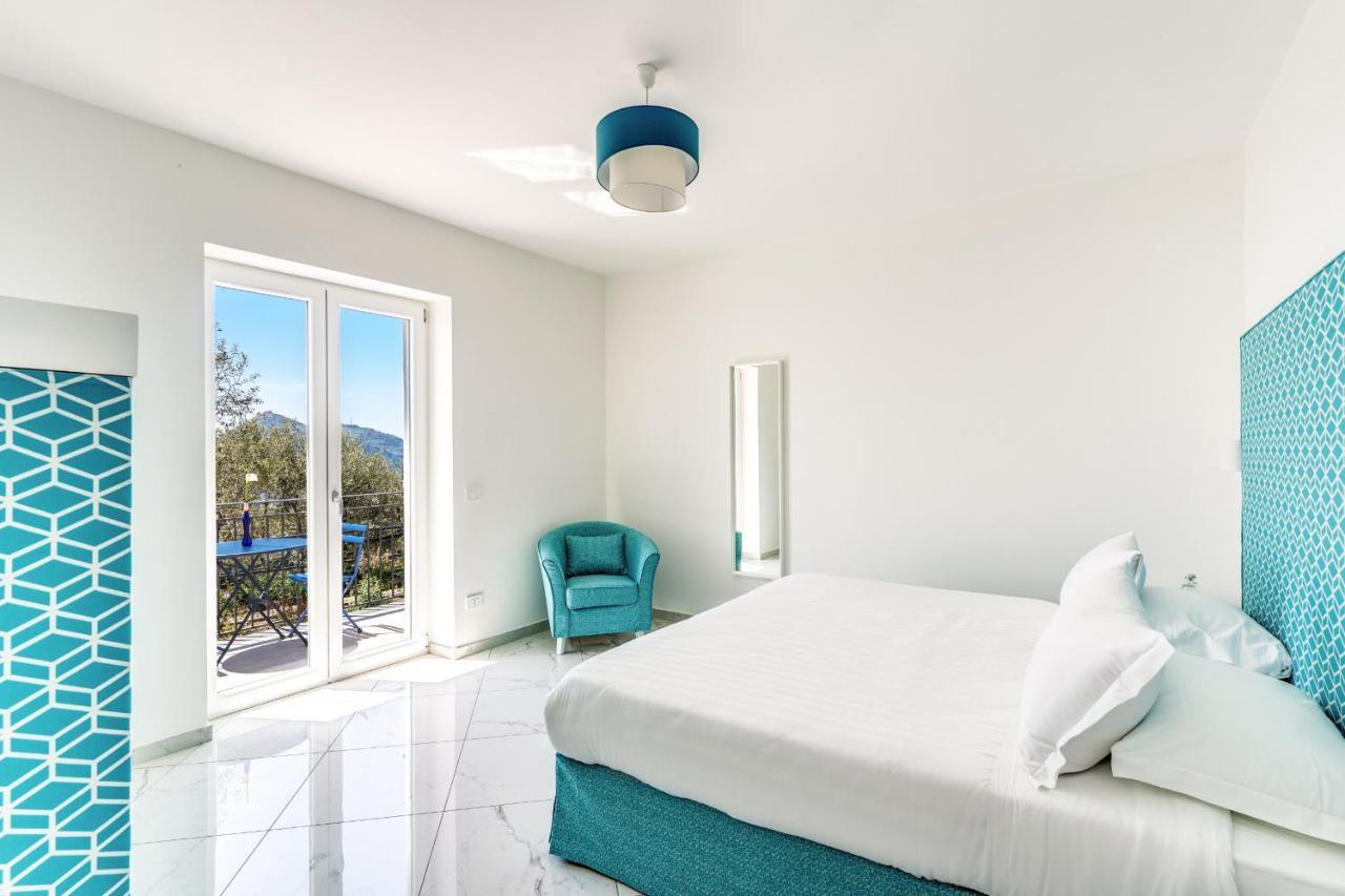 Villa Rusinella Minimalist Retreat With Sea Views Massa Lubrense Exterior photo